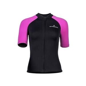 New Wetsuit Top Short Sleeve Front Zip Wetsuit Size XL